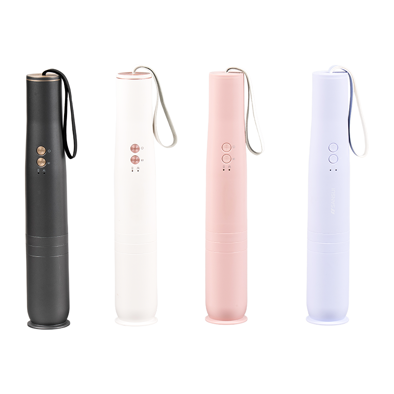 Aspirador portátil personalizado DY-108 com motor sem escovas e design em forma de garrafa de vinho